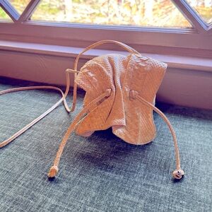 VINTAGE 80'S CARLOS FALCHI CROSSBODY BAG